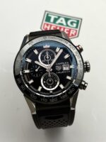 TAG Heuer Carrera Heuer 01 Black Dial 43 mm CAR201Z.FT6046, automático.