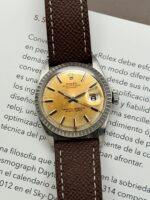 Rolex Datejust Tropical Dial Engine Turned 36 mm 1603, automático.