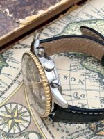 Breitling Navitimer Chronograph 18K Gold Bezel "Reverse Panda" 42 mm D23322, automático. - Imagen 3
