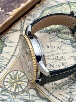 Breitling Navitimer Chronograph 18K Gold Bezel "Reverse Panda" 42 mm D23322, automático. - Imagen 4
