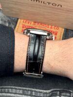 Hamilton American Classic Railroad Black Dial 42 mm H405150, automático. - Imagen 6