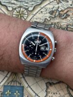 RARO Omega FIFA Chronograph Referee's Watch 1979 40 mm ST 11003-2, automático. - Imagen 3