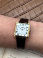 Longines Square White Roman Dial 29 mm Mechanical 4255, a cuerda. - Imagen 2