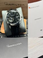 Hamilton American Classic Railroad Black Dial 42 mm H405150, automático. - Imagen 8