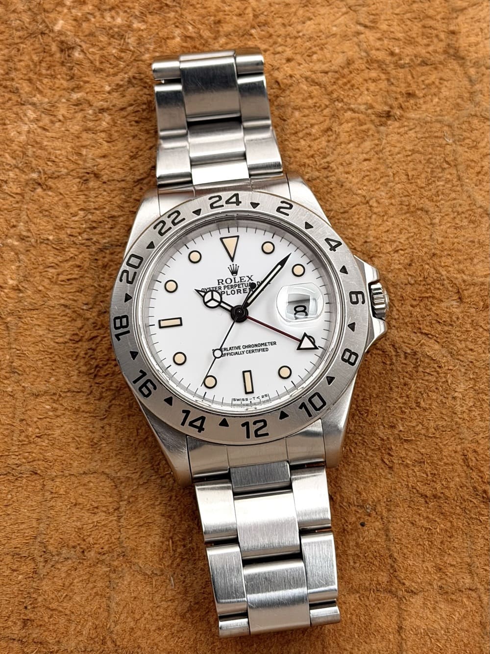 IMG_6100 RARO Rolex Explorer II Polar "Chicchi di Mais" 40 mm 16570, automático. - Imagen 1