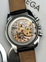RARO Omega Speedmaster Professional Moonwatch 1970 "Straight Writing" Tropical Dial 145.022-69, a cuerda. - Imagen 7