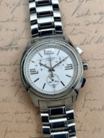 Longines Lungomare Chronograph White Dial 40 mm L3.633.4, de cuarzo.