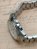 Longines Lungomare Chronograph White Dial 40 mm L3.633.4, de cuarzo. - Imagen 3