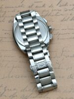 Longines Lungomare Chronograph White Dial 40 mm L3.633.4, de cuarzo. - Imagen 5