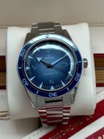 Omega Seamaster 300 75th Anniversary Summer Blue 41 mm FULL SET, automático.