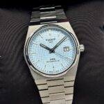 Tissot PRX Powermatic 80 Ice Blue 40 mm FULL SET, automático.