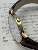 Chopard Classic 18K Gold Manual "Telis Finanz" White Dial 34 mm 163154, a cuerda. - Imagen 3