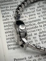 Rolex Precision Lady White Dial 21 mm 1950 9169, a cuerda. - Imagen 3