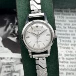 Rolex Precision Lady White Dial 21 mm 1950 9169, a cuerda.