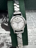 Rolex Precision Lady White Dial 21 mm 1950 9169, a cuerda.