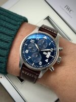 IWC Schaffhausen Pilot's Watch Chronograph "Le Petit Prince" Edition 43 mm FULL SET 2015, automático. - Imagen 2