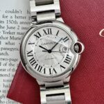 Cartier Ballon Bleu 42 mm Automatic 1847 MC FULL SET 2018, automático.