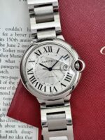 Cartier Ballon Bleu 42 mm Automatic 1847 MC FULL SET 2018, automático.