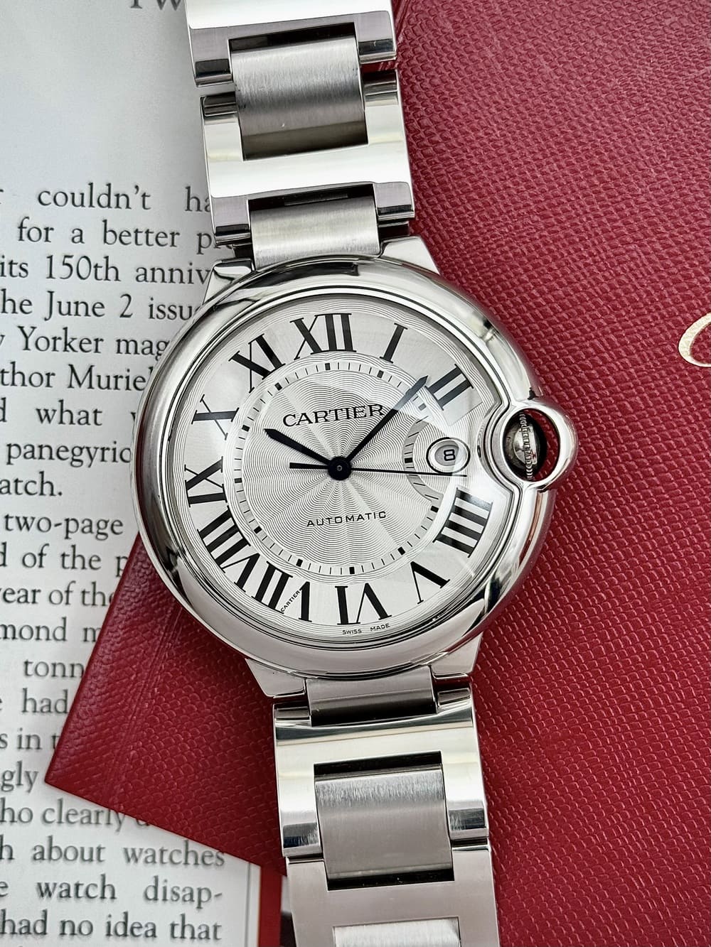 IMG_3970 Cartier Ballon Bleu 42 mm Automatic 1847 MC FULL SET 2018, automático. - Imagen 1