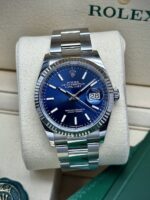 Rolex Datejust 36 Blue Dial 126234 FULL SET 2025, automático.