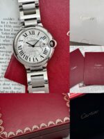 Cartier Ballon Bleu 42 mm Automatic 1847 MC FULL SET 2018, automático. - Imagen 7