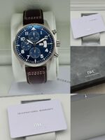 IWC Schaffhausen Pilot's Watch Chronograph "Le Petit Prince" Edition 43 mm FULL SET 2015, automático. - Imagen 10