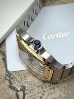 Cartier Santos de Cartier Large 18K Yellow Gold & Steel FULL SET 2025, automático. - Imagen 3