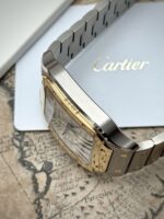 Cartier Santos de Cartier Large 18K Yellow Gold & Steel FULL SET 2025, automático. - Imagen 4