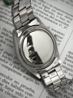 RARO Rolex Oysterdate Precision 1967 Black Gilt "Stardust" Dial 34 mm 6694, a cuerda. - Imagen 6