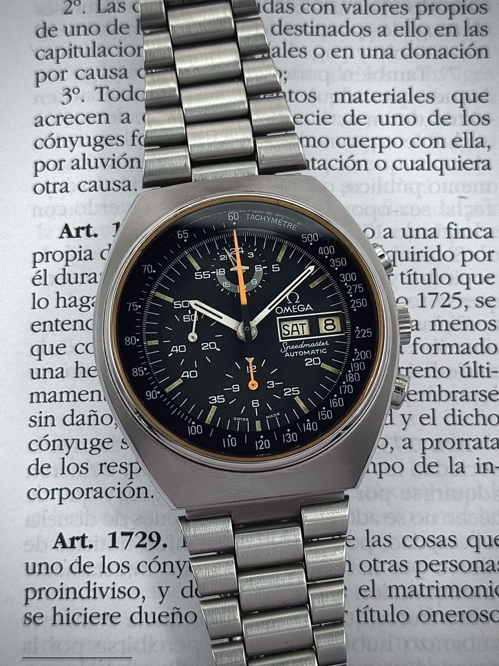 tempImageABqyYe Omega Speedmaster Automatic Mark IV 4.5 42 mm 176.0012, automático. - Imagen 1