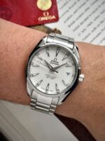 Omega Seamaster Aqua Terra 150M Master Co-Axial Chronometer White Dial 41.5 mm 2018, automático. - Imagen 2