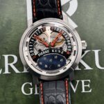 RARO Pierre Kunz Spirit of Challenge Double Retrograde Tahiti Moonphase 40 mm PKA 014 HMRL FULL SET, automático.