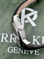 RARO Pierre Kunz Spirit of Challenge Double Retrograde Tahiti Moonphase 40 mm PKA 014 HMRL FULL SET, automático. - Imagen 3