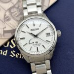 Grand Seiko Heritage Collection Spring Drive White Dial 40.5 mm SBGA099 FULL SET, automático.