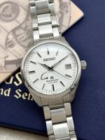Grand Seiko Heritage Collection Spring Drive White Dial 40.5 mm SBGA099 FULL SET, automático.