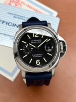 Panerai Luminor Marina Black Dial 44 mm PAM00104 2015 FULL SET, automático.