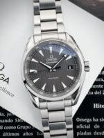Omega Seamaster Aqua Terra 150M Dark Grey Dial 38.5 mm, de cuarzo.