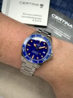 Certina DS Action Diver Titanium Blue Dial 38 mm 2026 FULL SET, automático. - Imagen 2