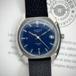 Longines Admiral HF Blue Dial 35 mm 2301, a cuerda.