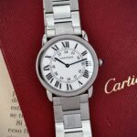 Cartier Ronde Solo Large 36 mm 2016 FULL SET, de cuarzo.