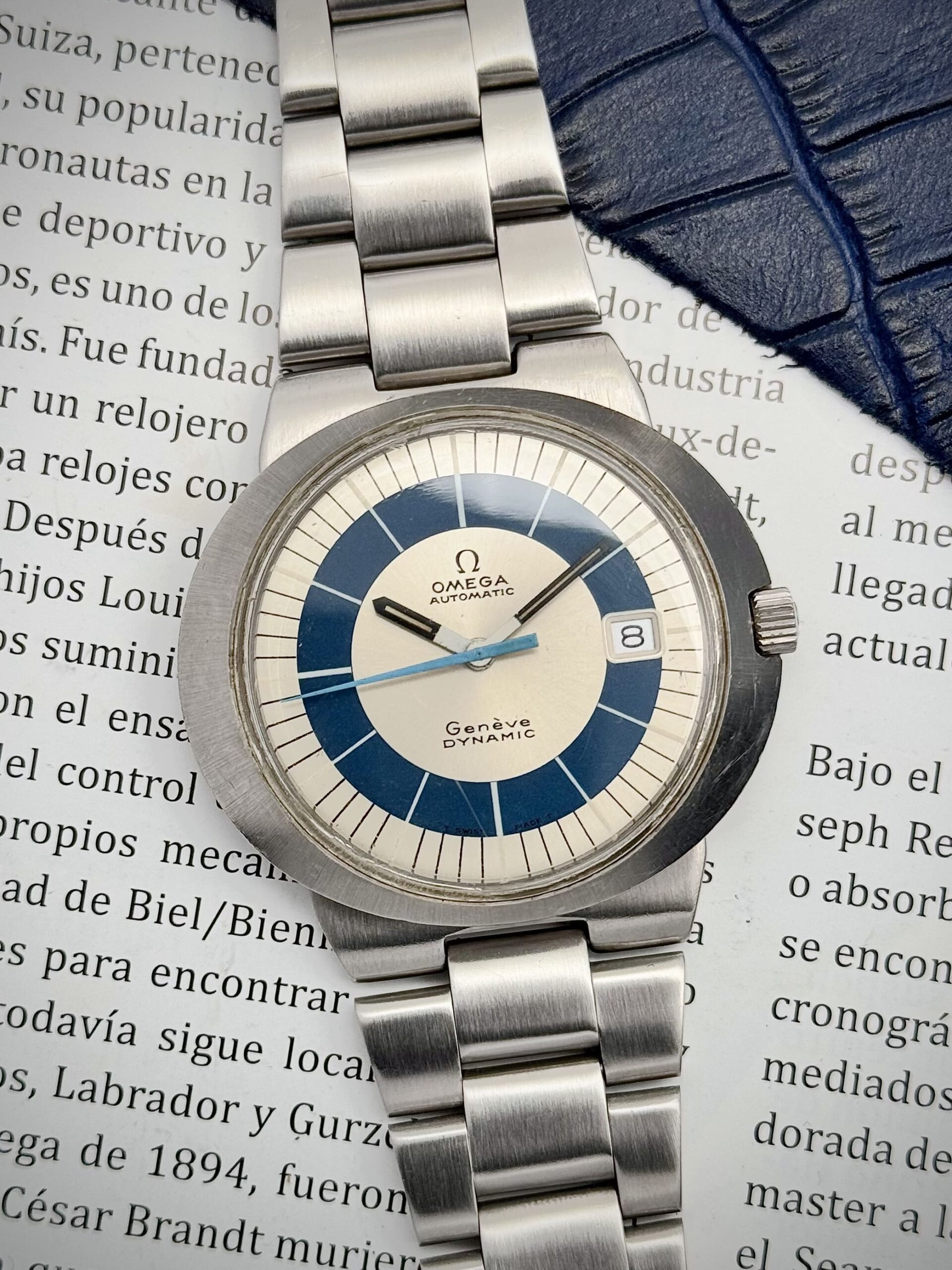 tempImageFgTz0l Omega Genève Dynamic Silver Dial 41 mm 166.039, automático. - Imagen 1
