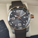 Longines HydroConquest Grey Dial 43 mm 2025 FULL SET, automático.