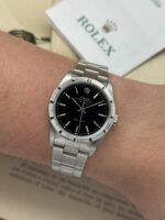 Rolex Oyster Perpetual Air-King Black Dial 14010M 2005 FULL SET, automático. - Imagen 2