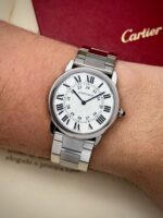 Cartier Ronde Solo Large 36 mm 2016 FULL SET, de cuarzo. - Imagen 2